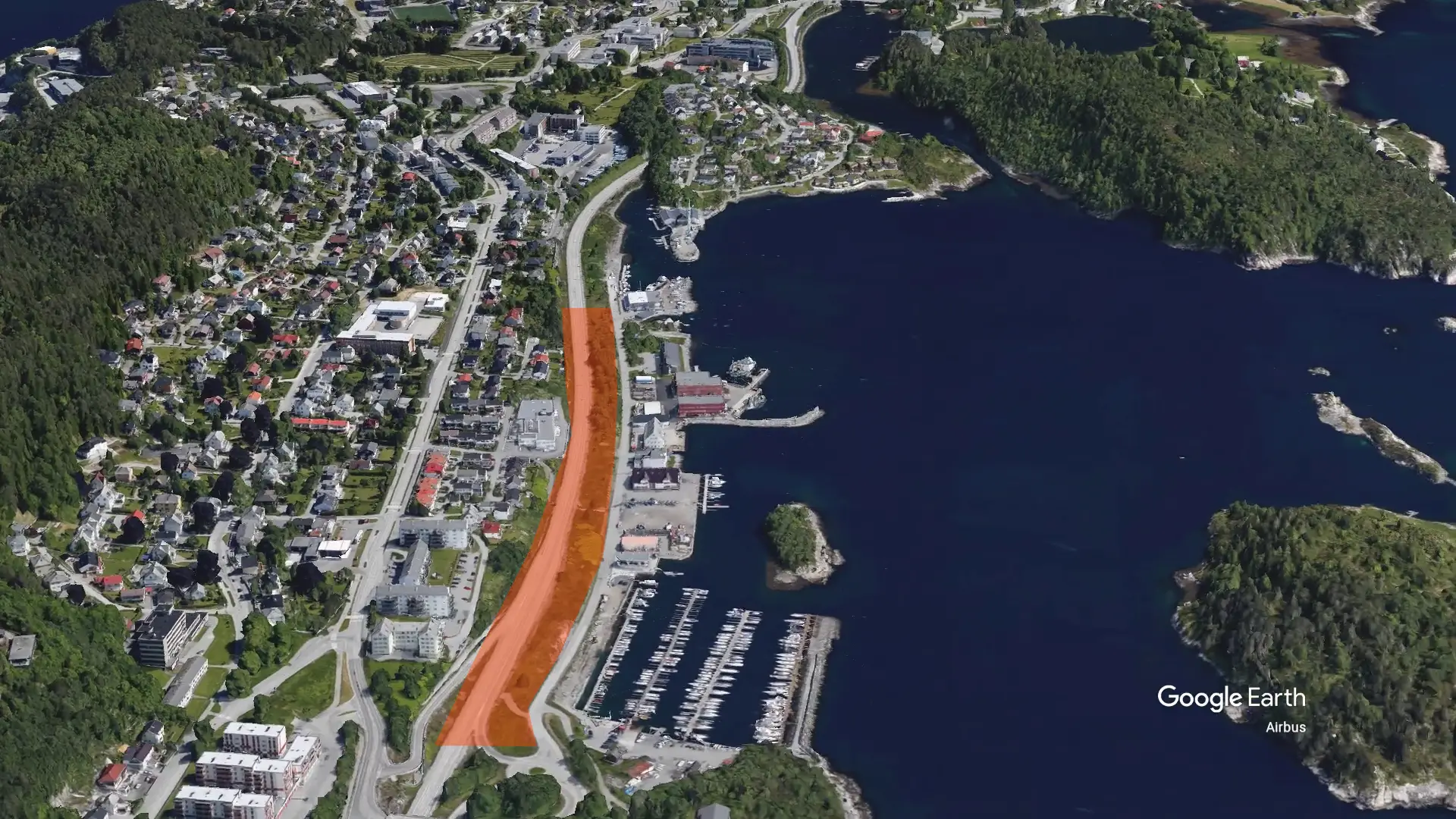 Område med potensiale for eiendomsutvikling